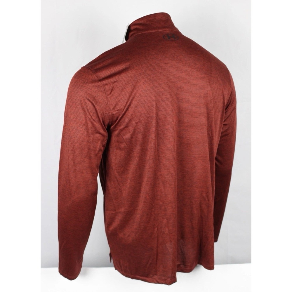 *NWT Under Armour Men's Tech Vent 1/2 Zip‎ Pullover Size 2XL XXL Red 1382184 840 - Picture 2 of 10